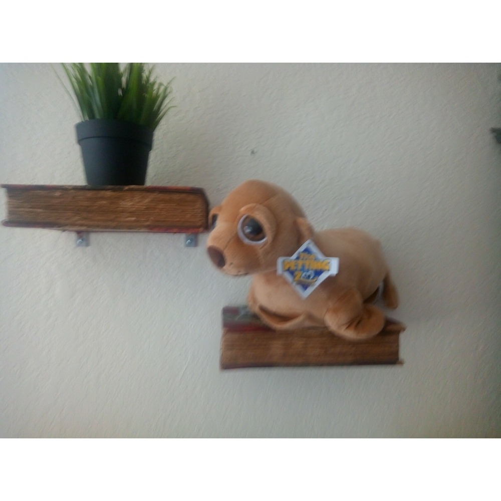 NWT The Petting Zoo Plush Seal Stuffed Animal Sea Lion 10" Brown‎ Soft Toy E3